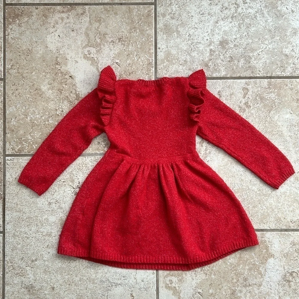 KENSIE GIRL Ruffle Red Dress